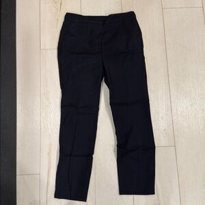 Zara Navy Ankle Cropped Pants NWT